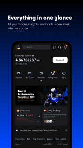 اسکرین شات 7 برنامه Toobit: Buy BTC, ETH & Crypto