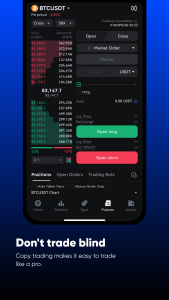 اسکرین شات 4 برنامه Toobit: Buy BTC, ETH & Crypto