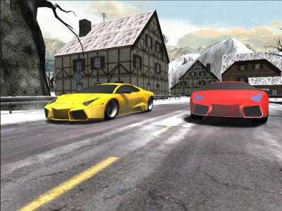 اسکرین شات بازی Car Racing Winter 5