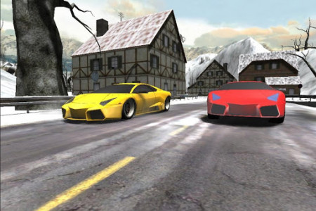 اسکرین شات بازی Car Racing Winter 1