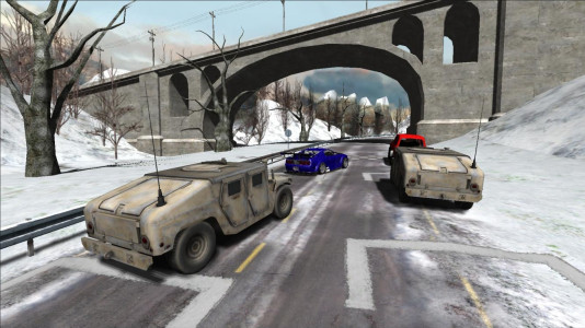 اسکرین شات بازی Snow Car Racing 4