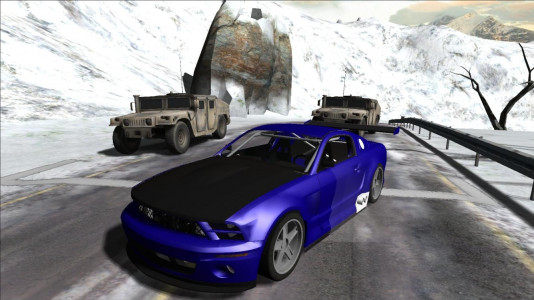 اسکرین شات بازی Snow Car Racing 2