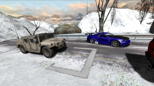 اسکرین شات بازی Snow Car Racing 3