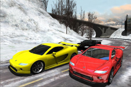 اسکرین شات بازی Sports Cars Racing Winter 2