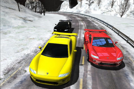اسکرین شات بازی Sports Cars Racing Winter 3