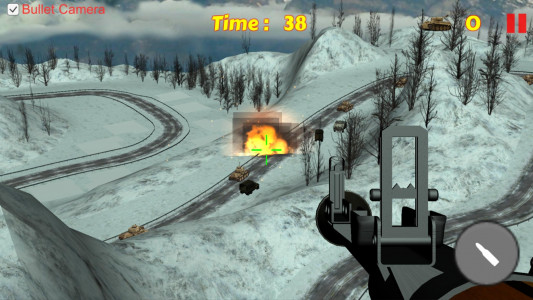 اسکرین شات بازی Tank Shooting Sniper Game 2