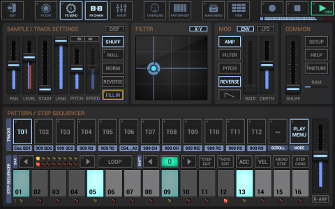 اسکرین شات 2 برنامه G-Stomper Studio Demo