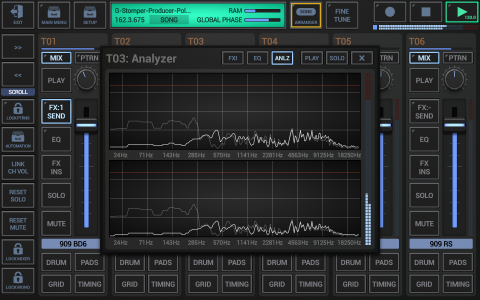 اسکرین شات برنامه G-Stomper Producer Demo 6