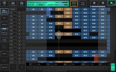 اسکرین شات 3 برنامه G-Stomper Producer Demo