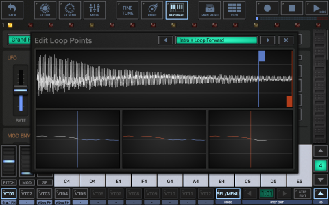 اسکرین شات 4 برنامه G-Stomper VA-Beast Synth Demo