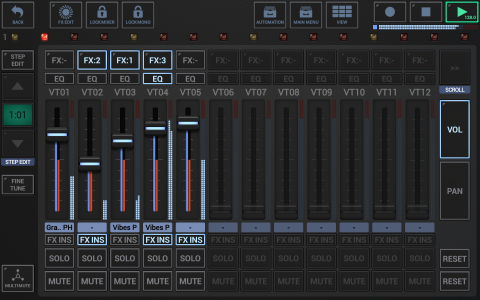 اسکرین شات برنامه G-Stomper VA-Beast Synth Demo 7