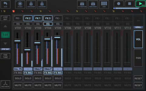 اسکرین شات 7 برنامه G-Stomper VA-Beast Synth Demo