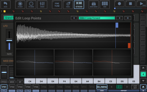 اسکرین شات 4 برنامه G-Stomper VA-Beast Synth Demo