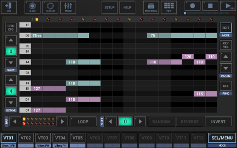 اسکرین شات برنامه G-Stomper VA-Beast Synth Demo 6