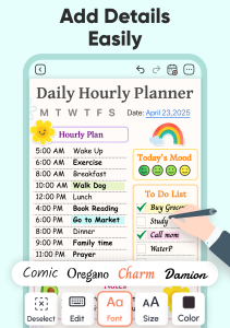 اسکرین شات 2 برنامه Daily Planner, Bullet Journal
