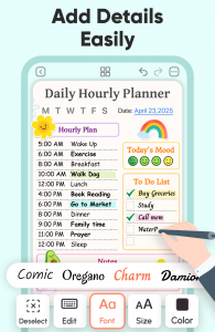 اسکرین شات 2 برنامه Daily Planner and Journal