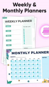 اسکرین شات برنامه Daily Planner, Weekly Planner 4