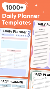 اسکرین شات برنامه Daily Planner, Weekly Planner 1