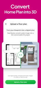 اسکرین شات 2 برنامه Planner 5D: Home Design, Decor