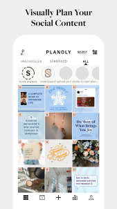 اسکرین شات برنامه PLANOLY: Instagram Planner 1