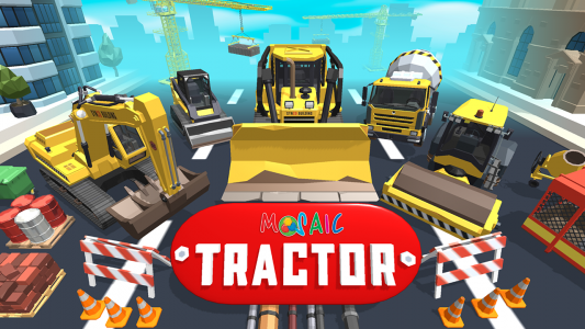 اسکرین شات بازی Puzzles tractor farming 1