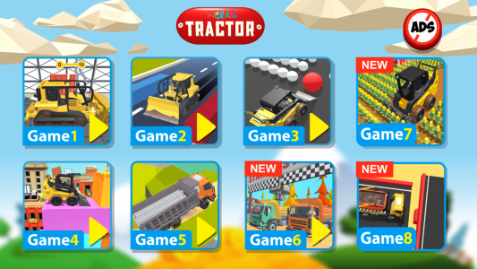 اسکرین شات بازی Puzzles tractor farming 2