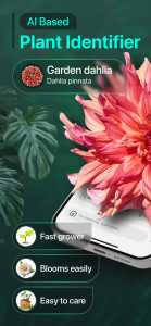 اسکرین شات 1 برنامه PlantAI: Identifier & Diagnose