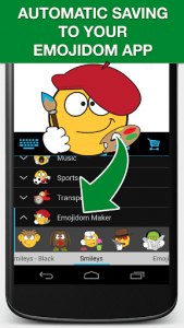 اسکرین شات برنامه Emojidom Smiley & Emoji Maker 5