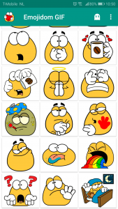اسکرین شات برنامه Emojidom Animated / GIF emotic 2