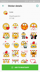 اسکرین شات برنامه Emojidom WAStickerApps sticker 4