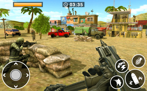 اسکرین شات بازی counter terrorist strike force 3