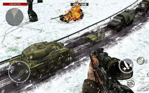 اسکرین شات بازی World War 2 Gun Shooting Games 8