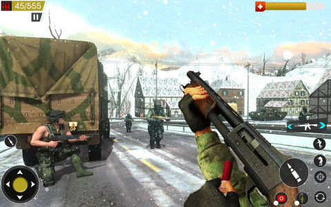 اسکرین شات بازی World War 2 Gun Shooting Games 2