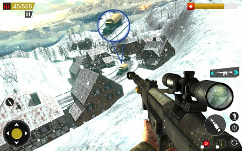 اسکرین شات بازی World War Fps Shooting Games 1
