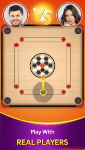 اسکرین شات بازی Carrom board game - Carrom Pro 1