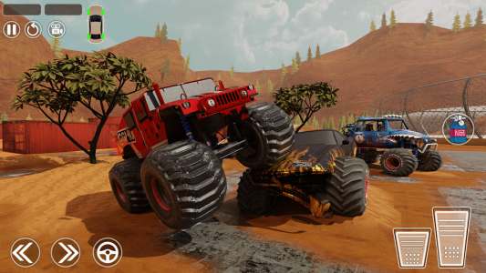 اسکرین شات بازی Monster Truck: Derby Games 1