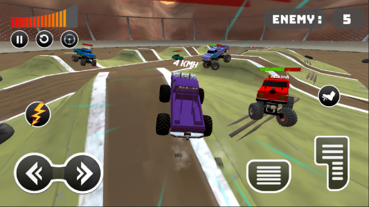 اسکرین شات بازی Monster Truck: Derby Games 7