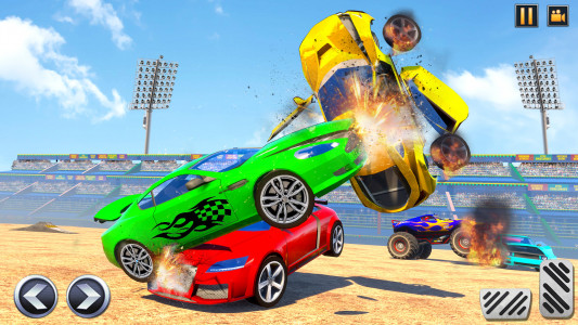 اسکرین شات برنامه Car Derby Crash : Car Games 2