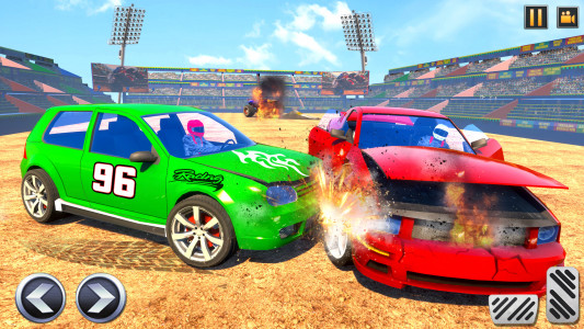 اسکرین شات برنامه Car Derby Crash : Car Games 1