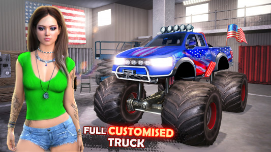 اسکرین شات برنامه Demolition Derby Truck Stunts 7