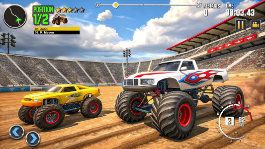 اسکرین شات 4 برنامه Monster Truck Demolition Derby