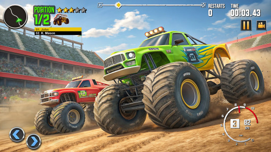 اسکرین شات 3 برنامه Monster Truck Demolition Derby