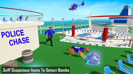 اسکرین شات برنامه US Police Dog Ship Crime Game 2