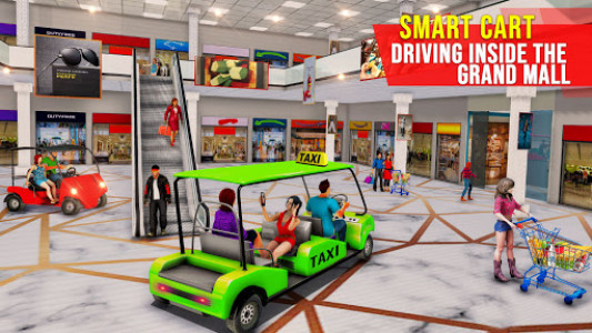 اسکرین شات بازی Shopping Mall Radio Taxi: Car Driving Taxi Games 3