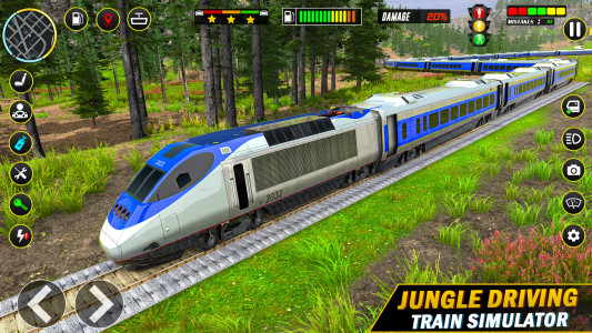 اسکرین شات بازی City Train Driving Train Games 4