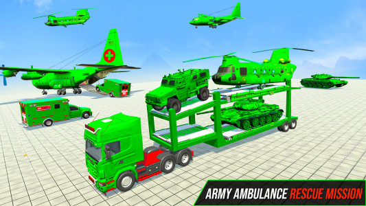 اسکرین شات برنامه Army Ambulance Transport Truck 1