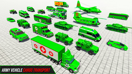 اسکرین شات برنامه Army Ambulance Transport Truck 3