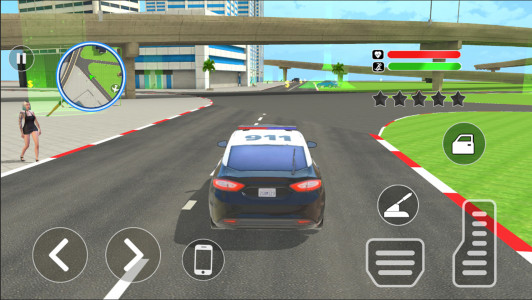 اسکرین شات 3 برنامه Police Dog Crime Vice Town