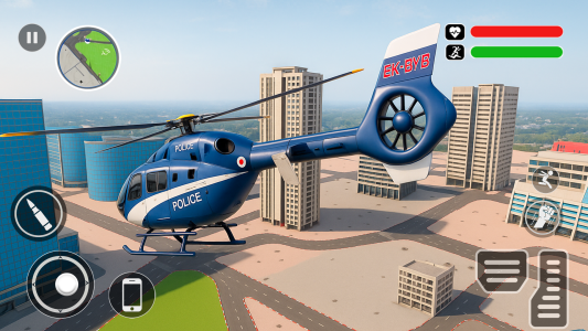 اسکرین شات 2 برنامه Police Patrol Car Chase Games