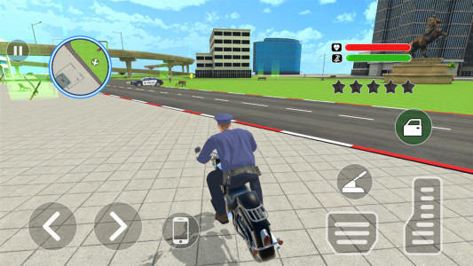 اسکرین شات 4 برنامه Police Dog Crime Vice Town